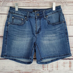 Earl Jean Womens Shorts Size 4 Y2K 5 Pocket Low Rise Denim Boho Festival Beachy
